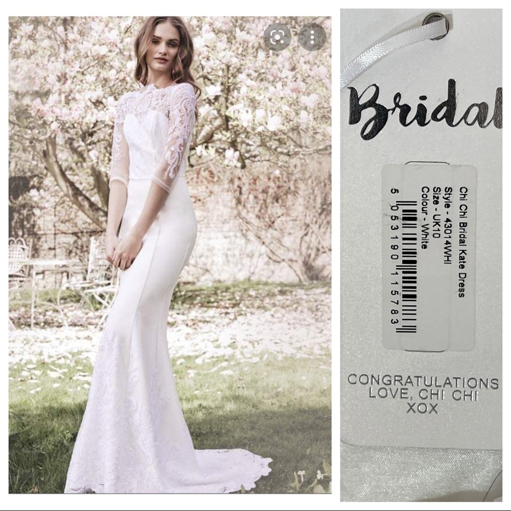 NWT! Chi Chi Bridal Kate Dress